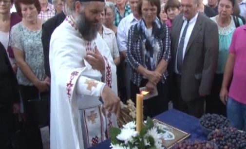 Praznična liturgija u obnovljenoj crkvi Svetog Preobraženja u Brusu