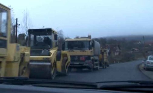 Nastavljeni radovi na deonici puta Razbojna-Brus