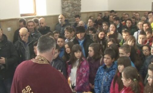 Na Savindan – Liturgija u crkvi Svetog Preobraženja