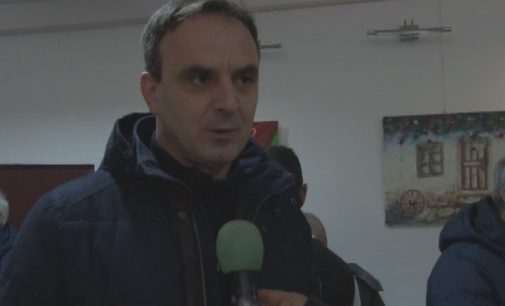 Sa novogodišnjeg koktela u holu  Centra za kulturu Brus