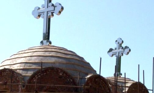 Prva liturgija u hramu Svetog Romana u Brzeću