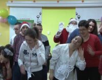 Dodela paketića u Dnevnom boravku Društva MNRL „Pčelica“