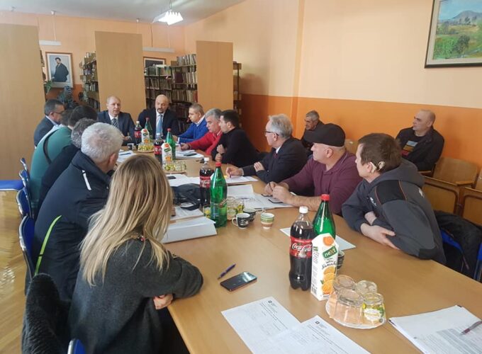 Sastanak o dualnom obrazovanju u Tehničkoj školi u Trsteniku