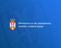 Iz Ministarstva za rad, zapošljavanje, boračka i socijalna pitanja