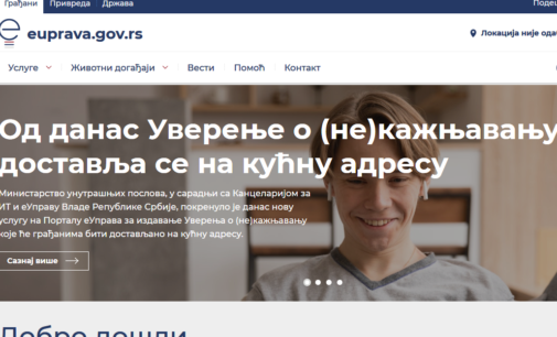 Nova usluga na portalu eUprave