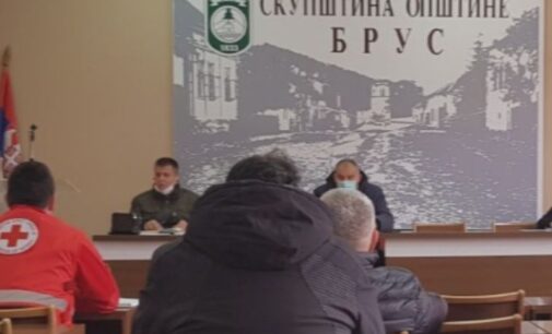 ODRŽANA DEVETA SEDNICA OPŠTINSKOG ŠTABA ZA VANREDNE SITUACIJE OPŠTINE BRUS