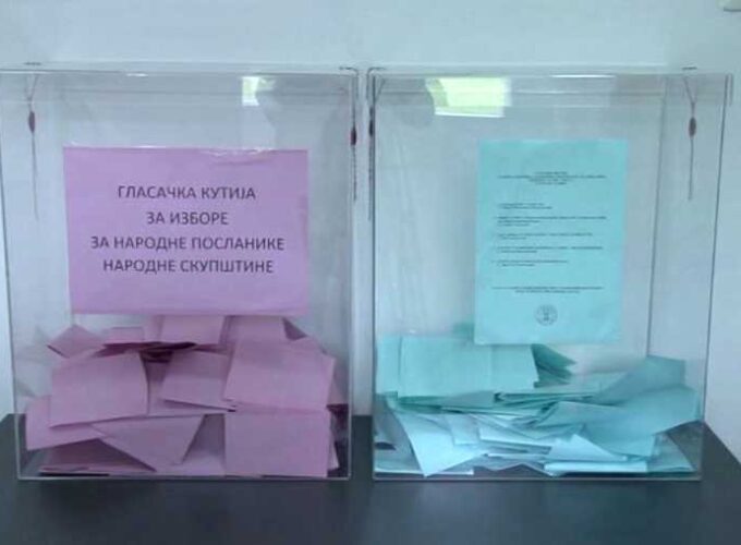 Preliminarni rezultati izbora sa 70,57 odsto biračkih mesta