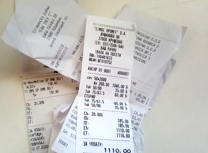 Uskoro ponovo kreće nagradna igra sa  fiskalnim računima