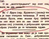 Narodna biblioteka u Brusu obeležila 149. rodjendan