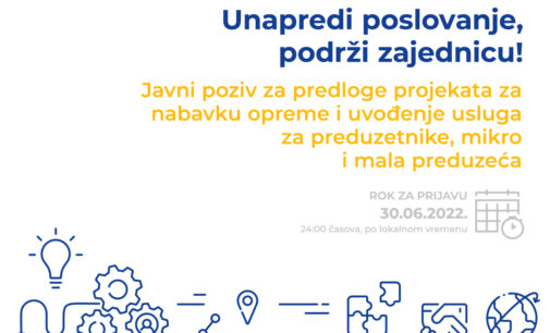 Javni poziv za dodelu bespovratnih sredstava preduzetnicima mikro i malim preduzećima -EU PRO Plus