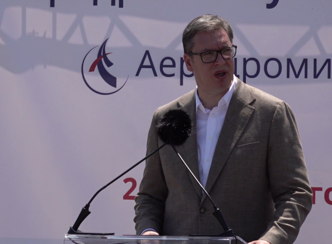 Predsednik Srbije Aleksandar Vučić obišao Rasinski okrug