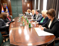 Ministar Bratislav Gašić sastao se sa ambasadorom Republike Italije i ambasadorkom Rumunije