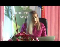 Deo izlaganja predsednice Opštine Brus Valentine Milosavljević sa godišnje konferencije za novinare