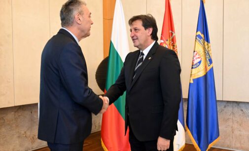 Ministar Gašić se sastao sa ambasadorom Republike Bugarske Petkom Dojkovim