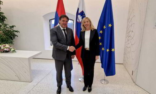 Ministar Gašić u službenoj poseti Republici Sloveniji