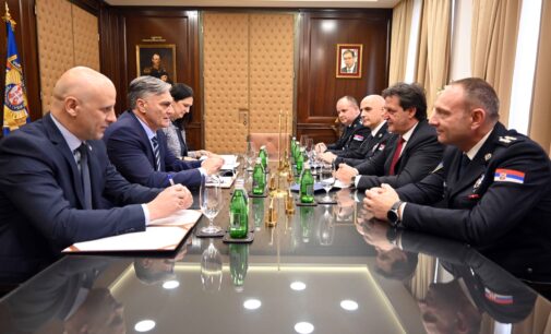 Ministar Bratislav Gašić sastao se sa ministrom unutrašnjih poslova Republike Srpske Sinišom Karanom