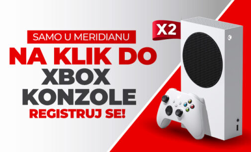 NAJVEĆI POKLON DOBRODOŠLICE IKADA: Osvoji BONUS KEŠ + XBOX KONZOLU – SAMO U MERIDIANU!