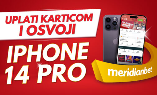 PROLEĆNA EUFORIJA U MERIDIANU – Uplati depozit platnom karticom i OSVOJI iPhone 14 PRO!