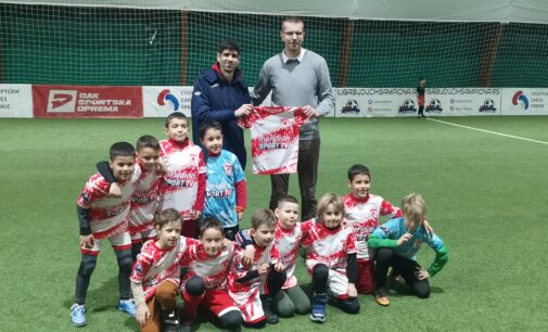 Radost kakva se retko viđa na dečijim licima – Meridian Sport donirao dresove Školi fudbala Zvezdica iz Beograda