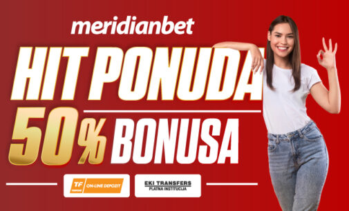 BRZO, LAKO I DUPLO ISPLATIVIJE: Uplati depozit na OVIM LOKACIJAMA i Meridian te časti sa 50% bonusa!