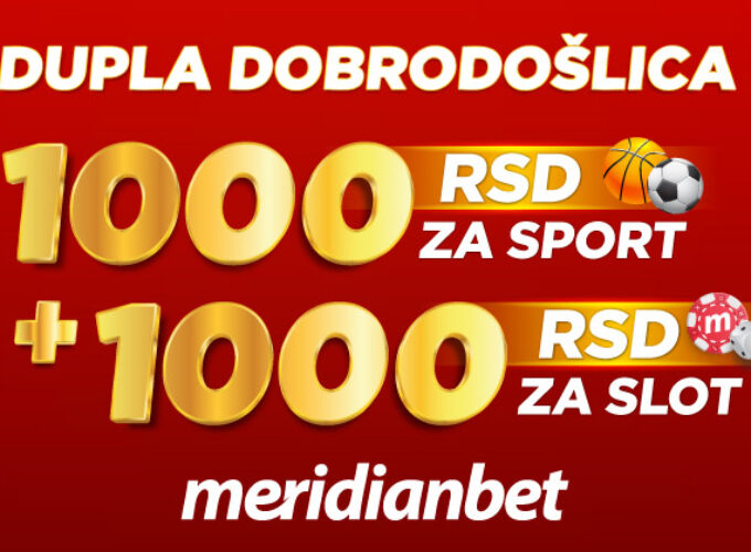 JEDAN KLIK – DVA POKLONA! Ovde te čeka DUPLA DOBRODOŠLICA – besplatno stiže najveći bonus u regionu
