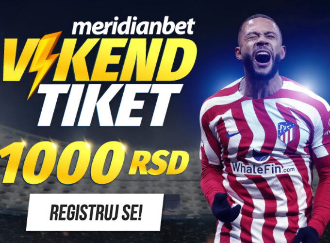 PRILIKA KOJA SE NE PROPUŠTA: Meridian ti poklanja 1.000 DINARA za vikend tiket!