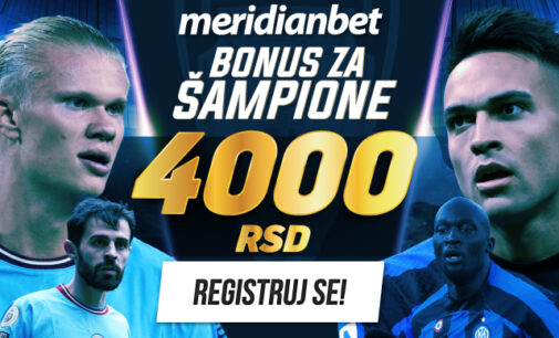 FIRST MINUTE PONUDA: 4.000 RSD + najveći specijal igara za Ligu šampiona (REGISTRUJ SE)