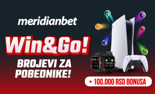 NOVA TAKMIČARSKA GROZNICA U MERIDIANU: Priključi se takmičenju Win&Go i osvoji Sony PS 5, Smartwatch i brojne bonuse!