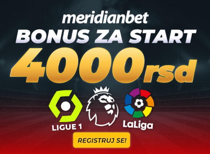 ZA START FUDBALSKE GROZNICE MERIDIANBET POKLANJA – 4.000 RSD BONUSA!