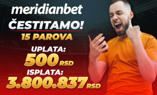 Odigrao 15 utakmica, uložio 500 dinara i osvojio više od 3.800.000 DINARA (FOTO)