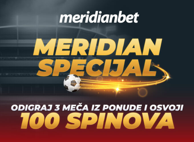 Vikend menja sve – istraži MERIDIAN SPECIJAL, sastavi dobitan tiket i osvoji 100 poklon spinova