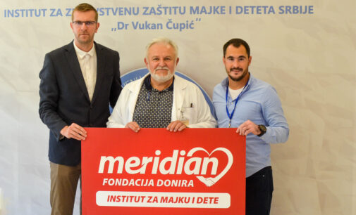 Fondacija Meridian već treći put pomaže Institut za majku i dete Srbije