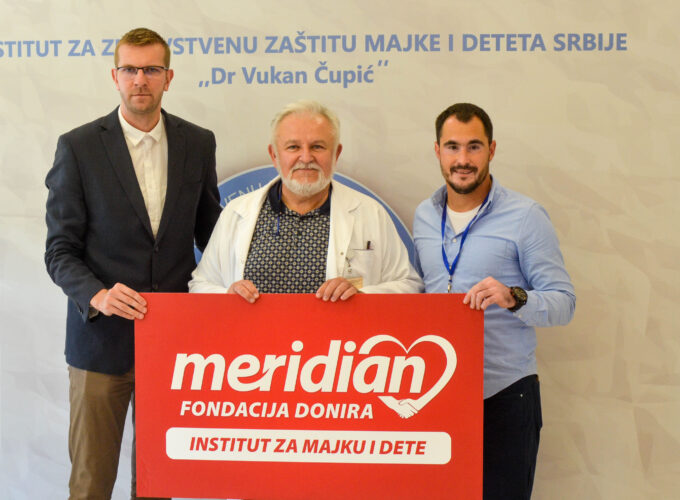 Fondacija Meridian već treći put pomaže Institut za majku i dete Srbije