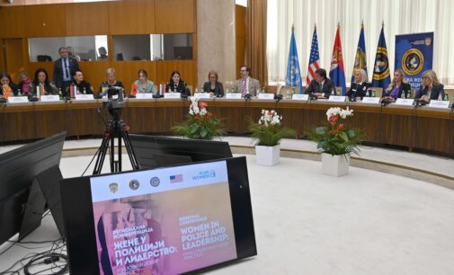 Ministar unutrašnjih poslova Bratislav Gašić otvorio u Beogradu Regionalnu konferenciju Mreža žena u policiji
