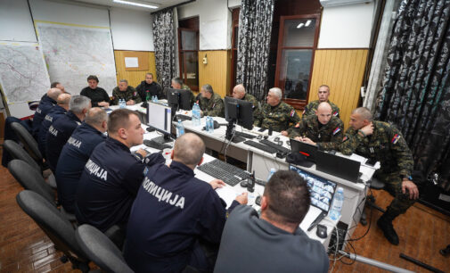 Ministar Bratislav Gašić u obilasku Regionalnog centra granične policije prema Bugarskoj