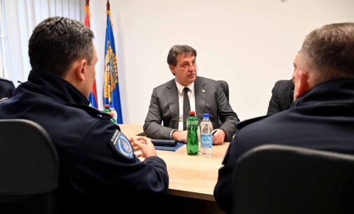 Ministar Bratislav Gašić obišao renoviran objekat Policijske ispostave u Subotici