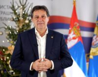 Ministar unutrašnjih poslova Bratislav Gašić čestitao Novu godinu i božićne praznike