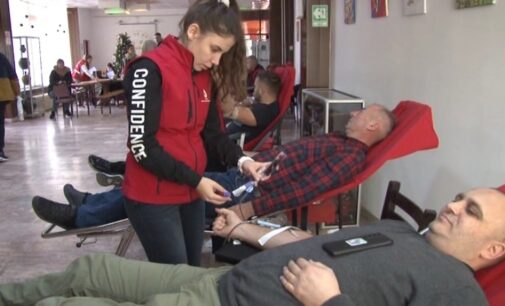 Prva ovogodisnja akcija dobrovoljnog davanja krvi u Brusu