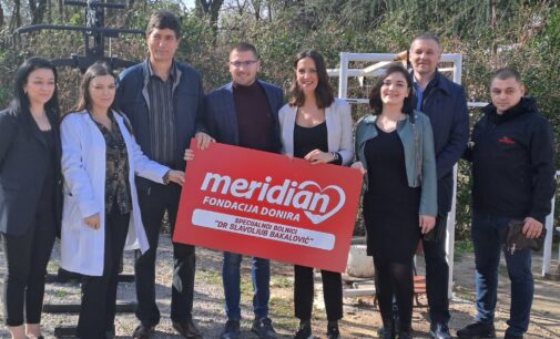 Za novi početak: Meridian fondacija donirala teretanu na otvorenom Specijalnoj bolnici „Dr Slavoljub Bakalović“ u Vršcu