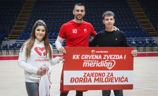 ZAJEDNO ZA ĐORĐA MILOJEVIĆA: Meridian fondacija i Crvena zvezda Meridianbet uručili vrednu donaciju (VIDEO)