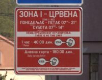 U Brusu počeo sa radom parking servis