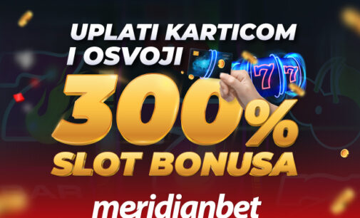 TROSTRUKI DOBITAK U MERIDIANU: Deponuj i ostvari 300% slot bonusa!