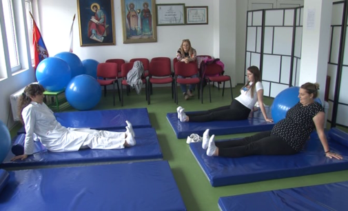 U psihofizičkoj sali za trudnice bruskog Doma zdravlja