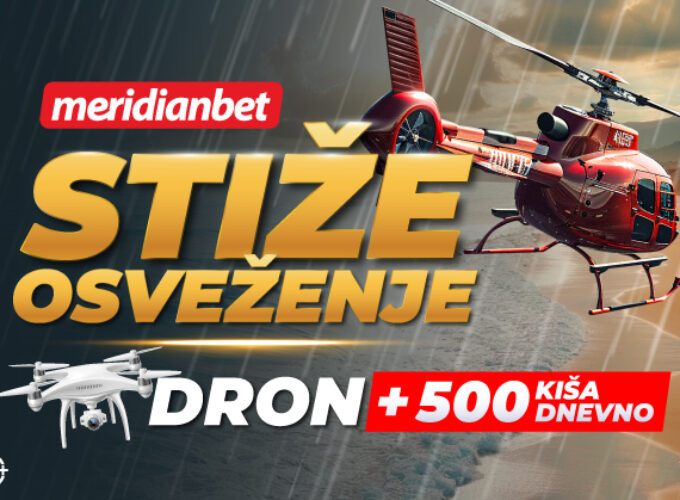 SPEKTAKULARAN LET TI DONOSI DRON!