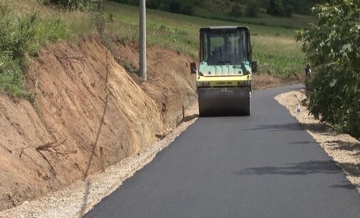 Radovi na putnoj infrastrukturi u selu Žunje