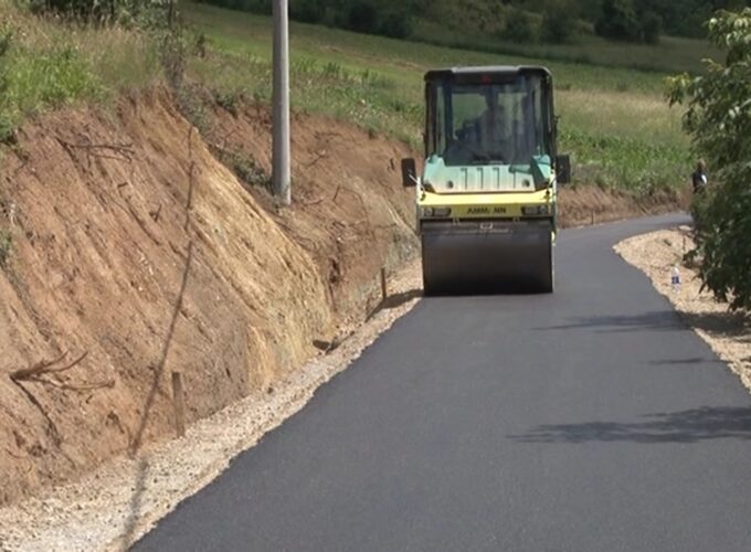 Radovi na putnoj infrastrukturi u selu Žunje