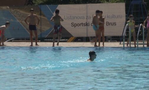 Počeo sa radom gradski bazen u Brusu