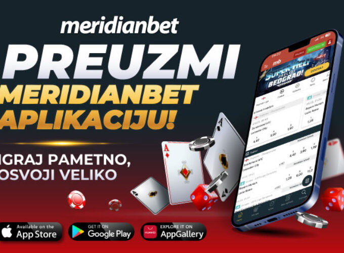 Za nastavak vrelog sportskog leta: Igraj preko Meridian aplikacije i budi uvek na dobitku!