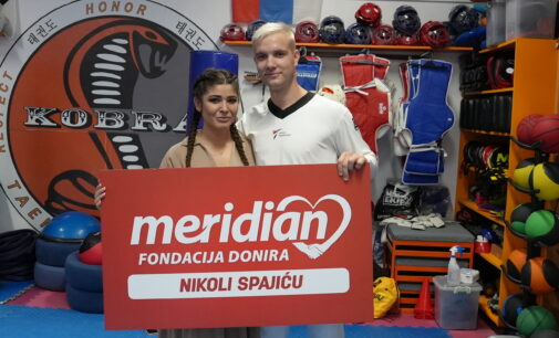 Zajedno do Pariza i pobedničkog postolja: Meridian fondacija podržala srpskog paraolimpijca (VIDEO)
