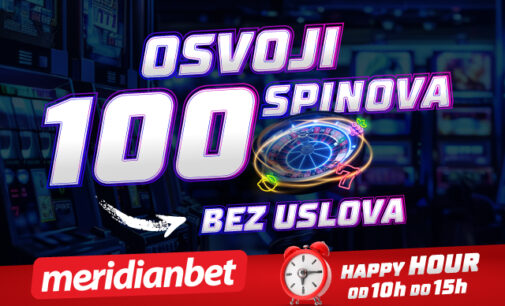 100 SPINOVA NA DAR: Deponuj karticom u HAPPY HOUR periodu!